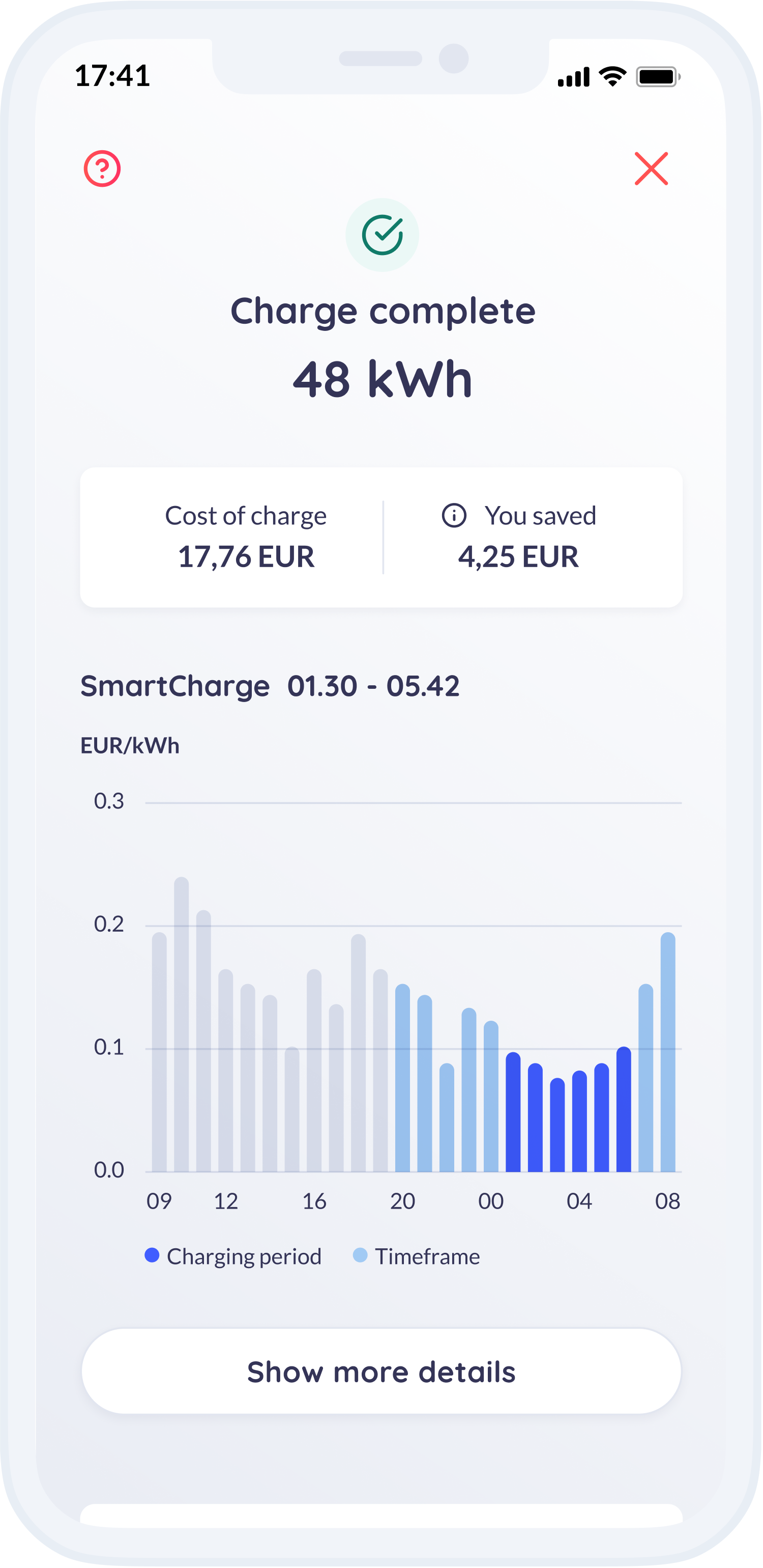 Monta app screenshot 1