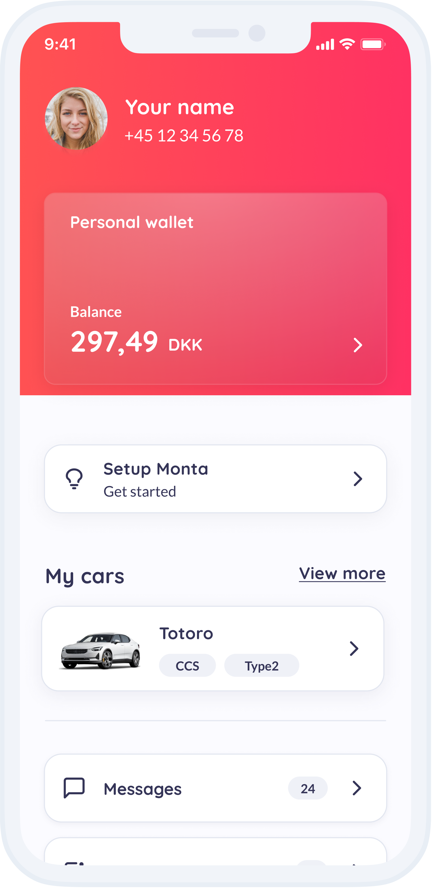 Monta app screenshot 3